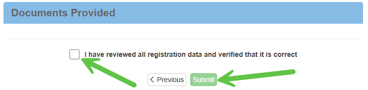 Submit Button Reminder